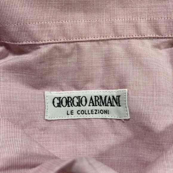 Giorgio Armani Collezioni Dress Shirt (Men’s Size 42/16 ½) • Cotton • EUC - Picture 2 of 8
